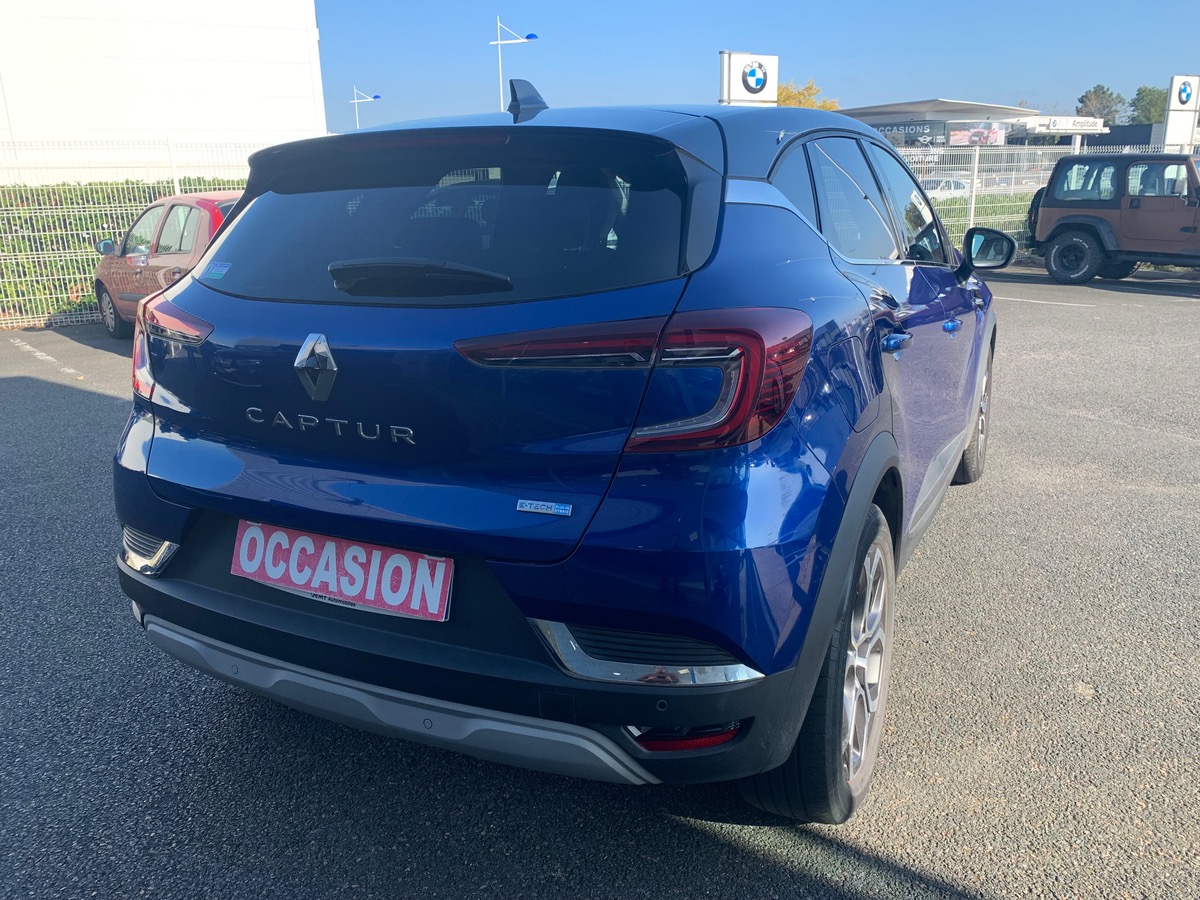 RENAULT Captur 160 ch | E-tech Plug in | Intens | Pack City | GPS | Assistance maintient trajectoire