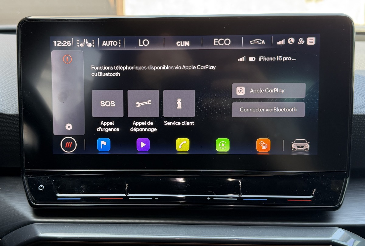 Cupra Leon 1.4 e-Hybrid 245ch VZ / Sièges chauffants / Mode de conduite / Apple CarPlay