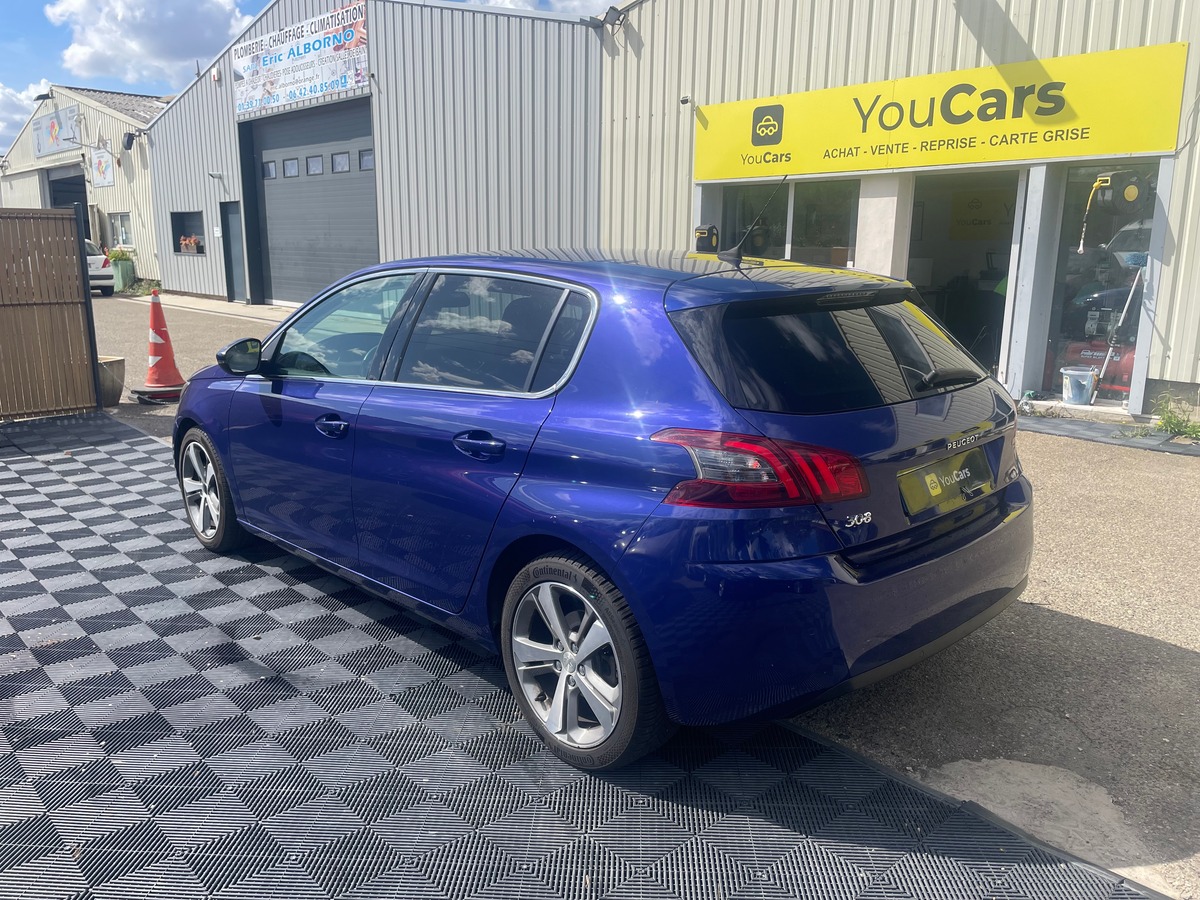 Peugeot 308 1.6 BlueHDi 120 cv RIEN A PREVOIR - CARPLAY - CAMERA DE RECUL - CLIMATISATION AUTO