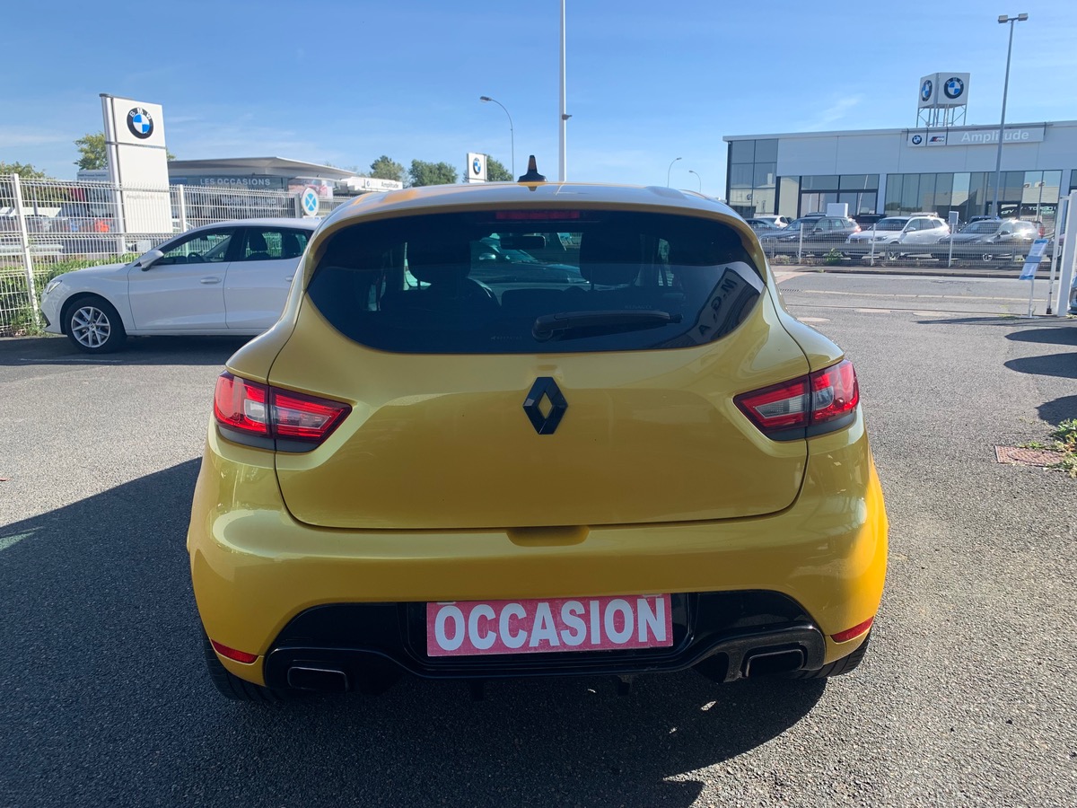 RENAULT Clio IV 200 ch | RS | Jaune Sirius | Révision complète en 03/2025 | Palettes au volant