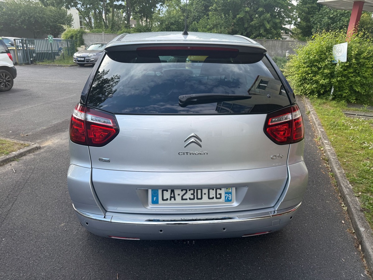 Citroën C4 Picasso 1.6 HDI 112 CV exclusive en 4X CB