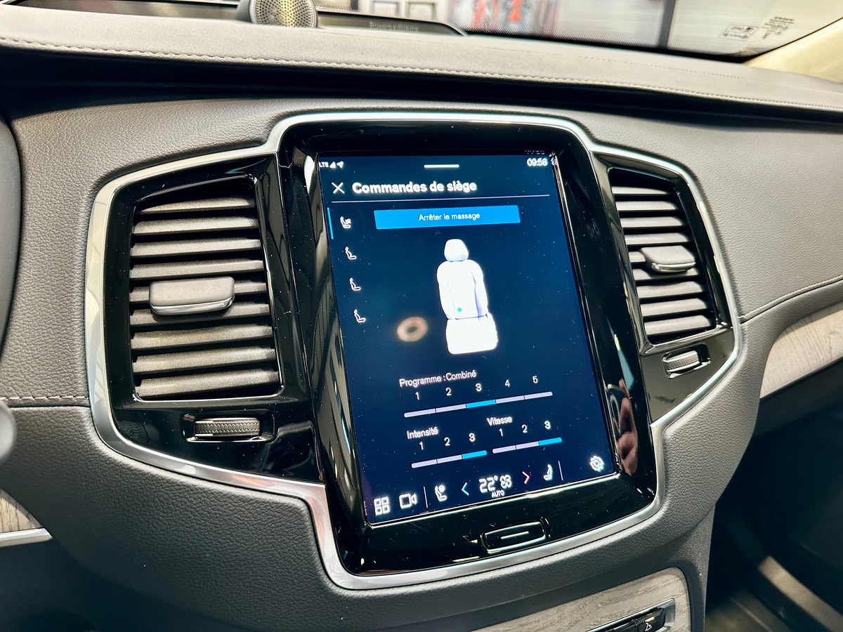 Volvo XC90 II (2) T8 AWD 455 Ultimate Style Chrome Geartronic 8 7PL 1ère Main TVA b