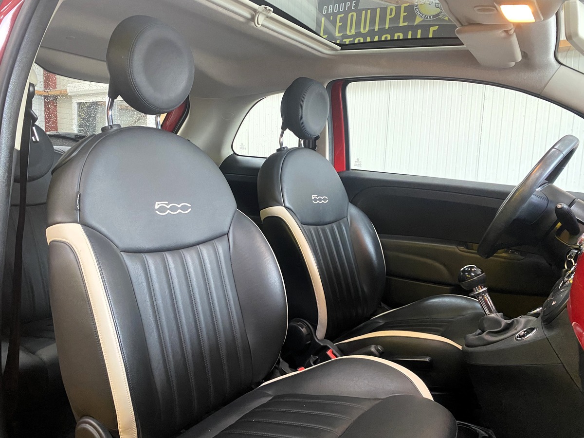 Fiat 500 1.2 (2) 69 CH LOUNGE (DISTRIBUTION NEUVE)