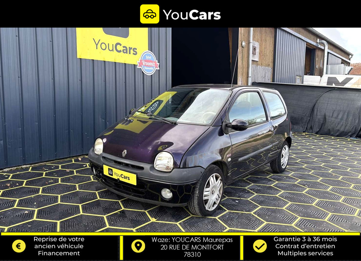 RENAULT Twingo I Phase 2 1.2 i 75cv  Kenzo ENTRETIEN A JOUR IDEAL JEUNE PERMIS
