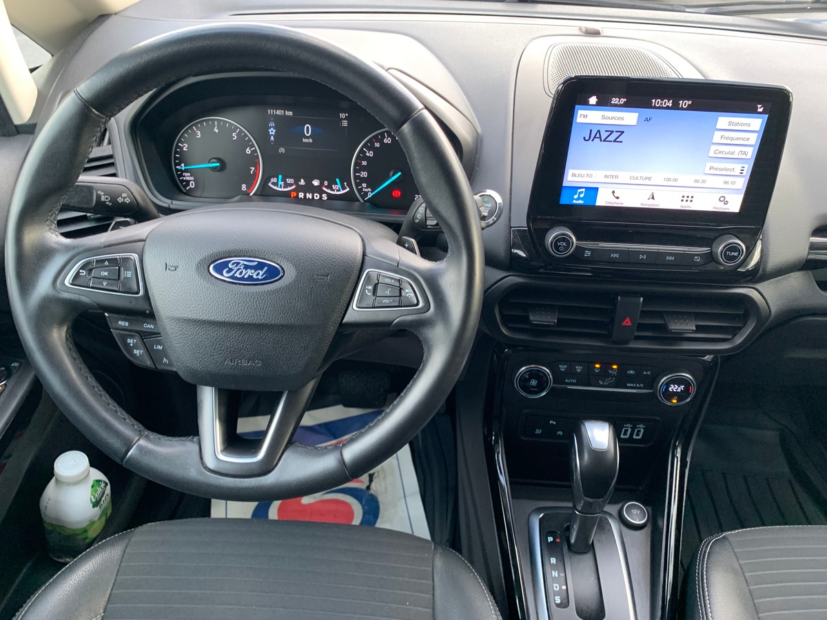 Ford EcoSport 125 | ST-LINE | Caméra de recul | Apple Car play | Régulateur de vitesse | Attelage
