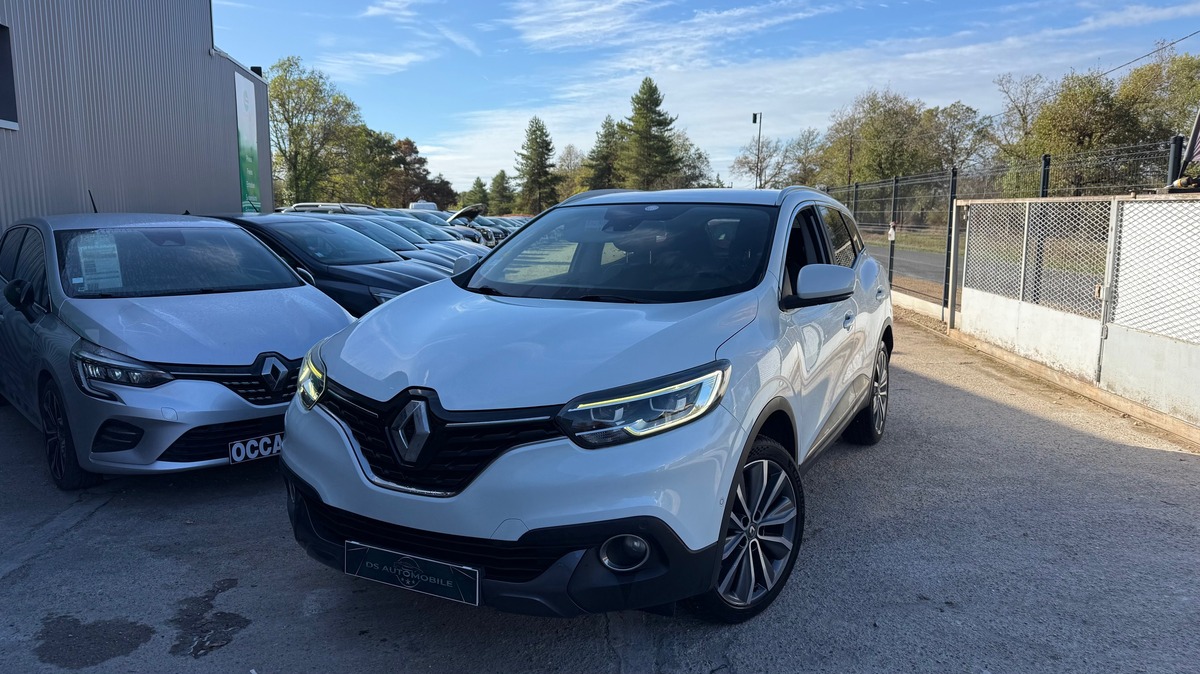 RENAULT Kadjar dci 130 Chx INTENS CLIM REGULATEUR CAMERA BLANC NACRE