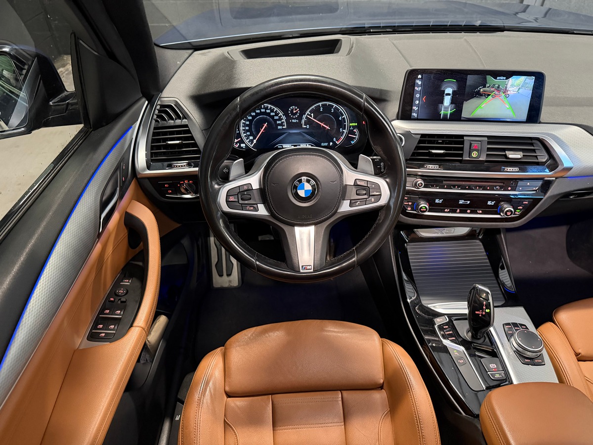 Bmw X3 G01 xdrive20d 190cv M Sport / Toit Panoramique ouvrant / Hayon électrique / Caméra de recul