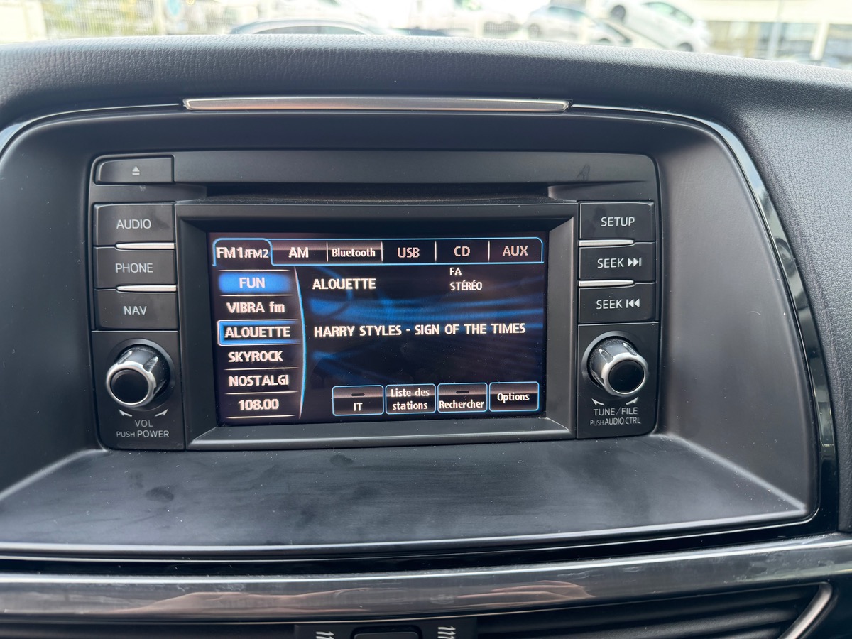 Mazda 6 150 ch | Elegance | Historique d'entretiens | GPS | Jantes Alu | Régulateur de vitesse