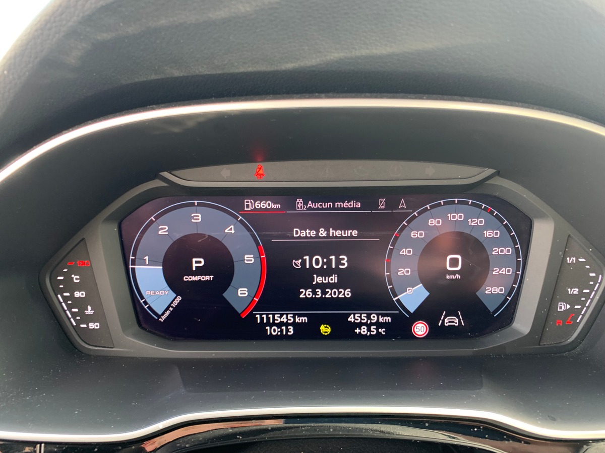 Audi Q3 Sportback 150 ch | S-Line | Caméra de recul | Apple car Play | Coffre assisté électriquement