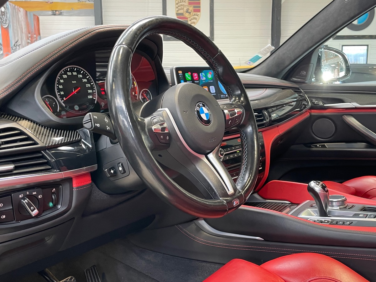 Bmw X6 M 4.4L V8 XDRIVE 575CV - CARPLAY/TOIT OUVRANT/SIEGES CHAUFFANTS - ENTRETIENS CONSTRUCTEUR
