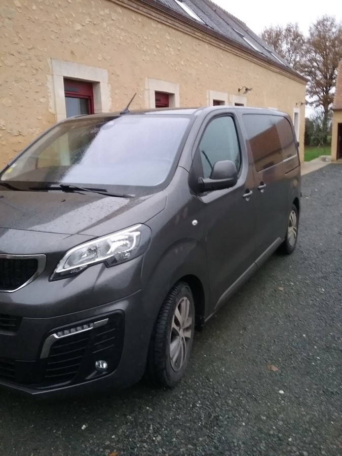 Peugeot Expert 180 ch | Asphalt | 2 portes latérale | Attelage | Radar AR & AV | Caméra de recul