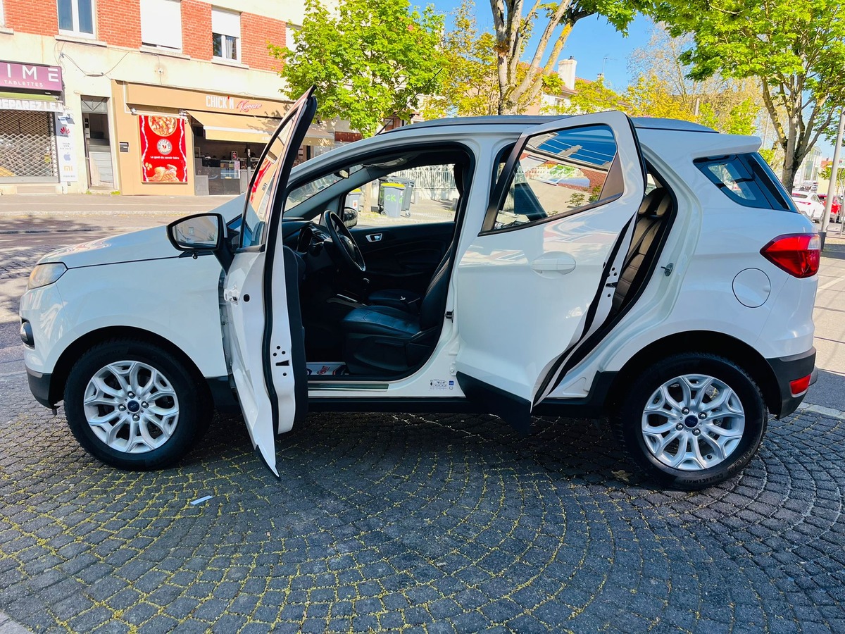 Ford EcoSport Titanium - 1.5 Tdci 95Cv Bv5 - 2ème Main - Cuir - 4xCb - Reprise Possible