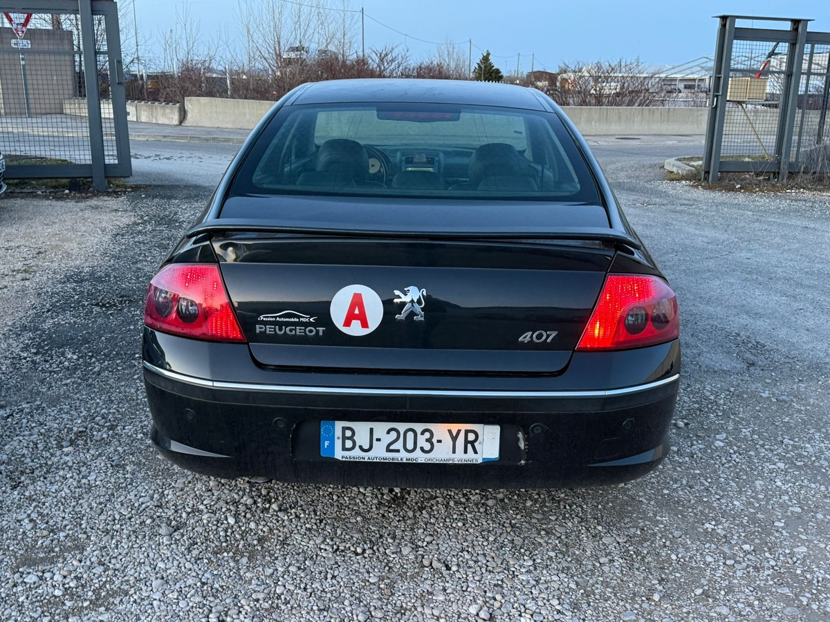 Peugeot 407 2L HDI 136 CH TOUTE OPTION CUIR GPS