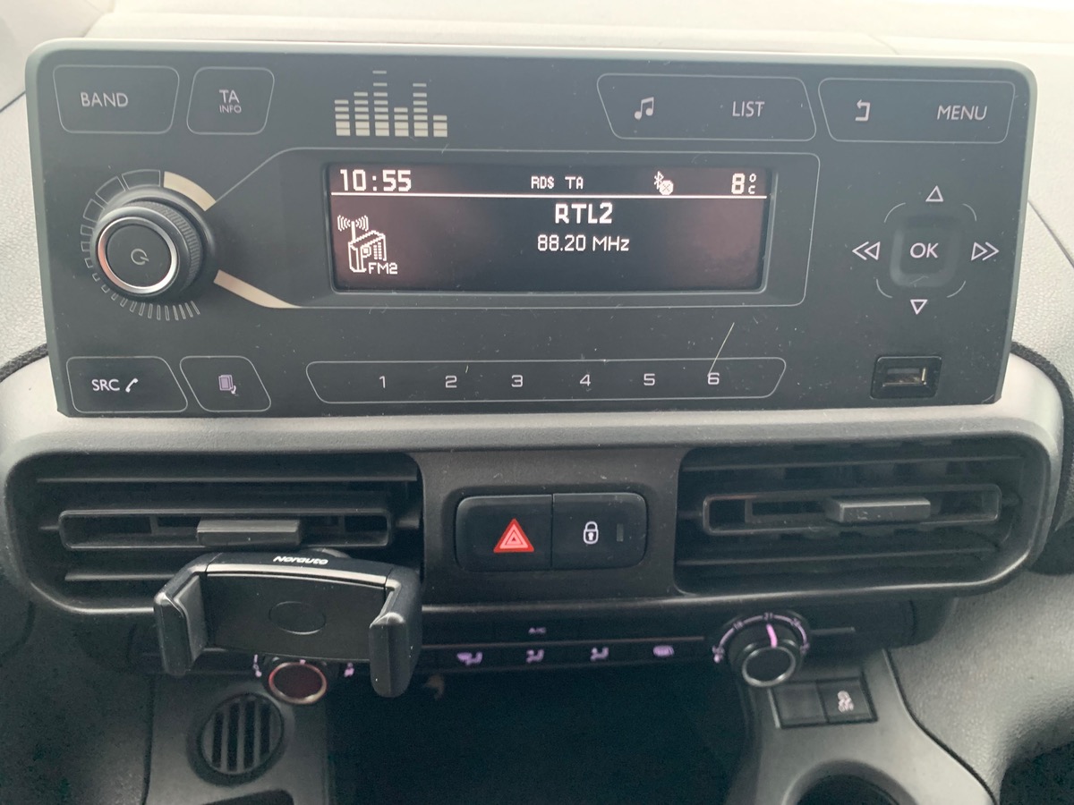 Peugeot Partner 100 ch | PREMIUM | Régulateur de vitesse | Radar de recul | Climatisation | 3 places