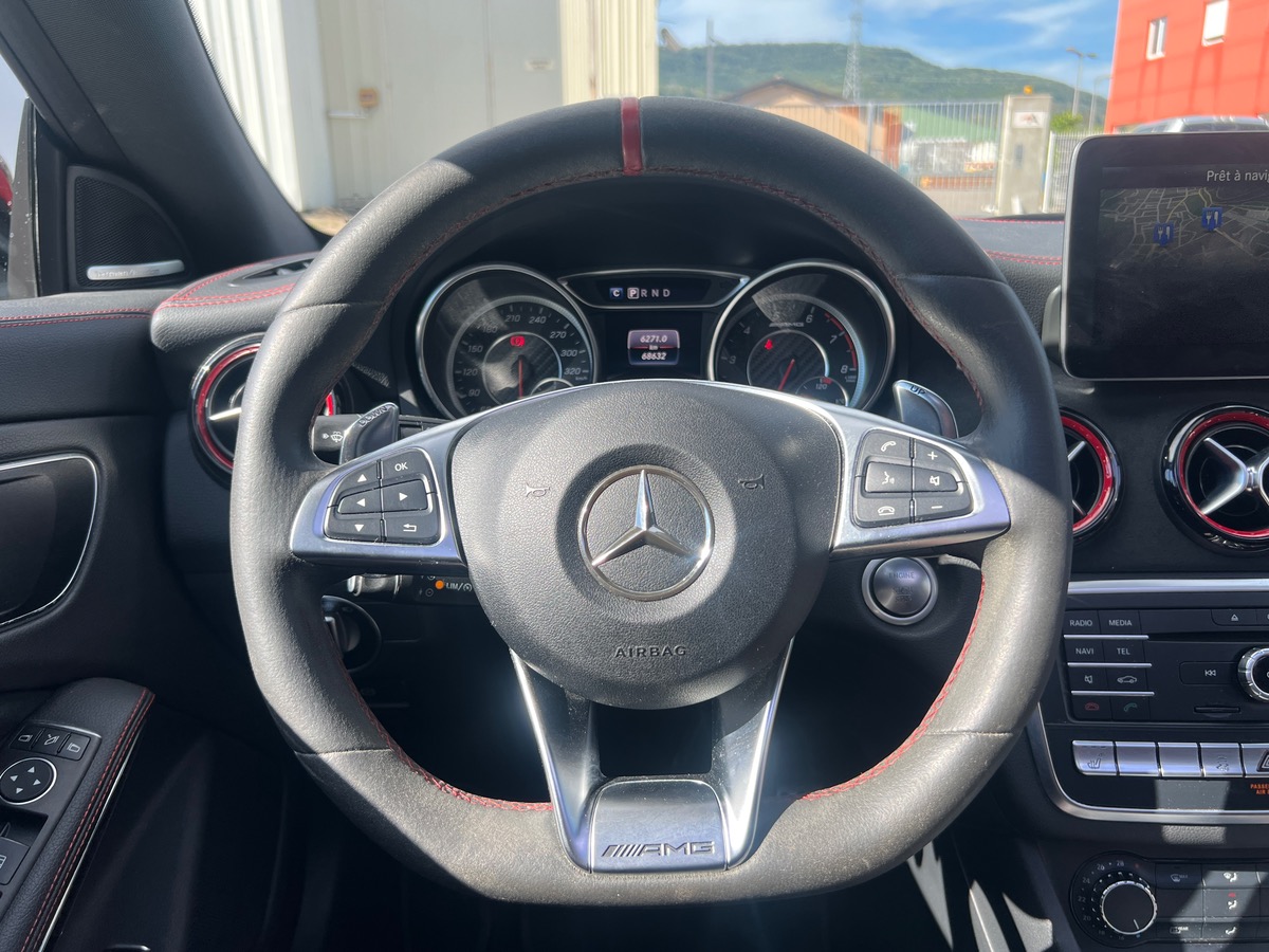 Mercedes-Benz CLA 45 AMG 381cv  4MATIC, SUIVI COMPLET MERCEDES, SIEGES CHAUFFANTS, HARMAN KARDON
