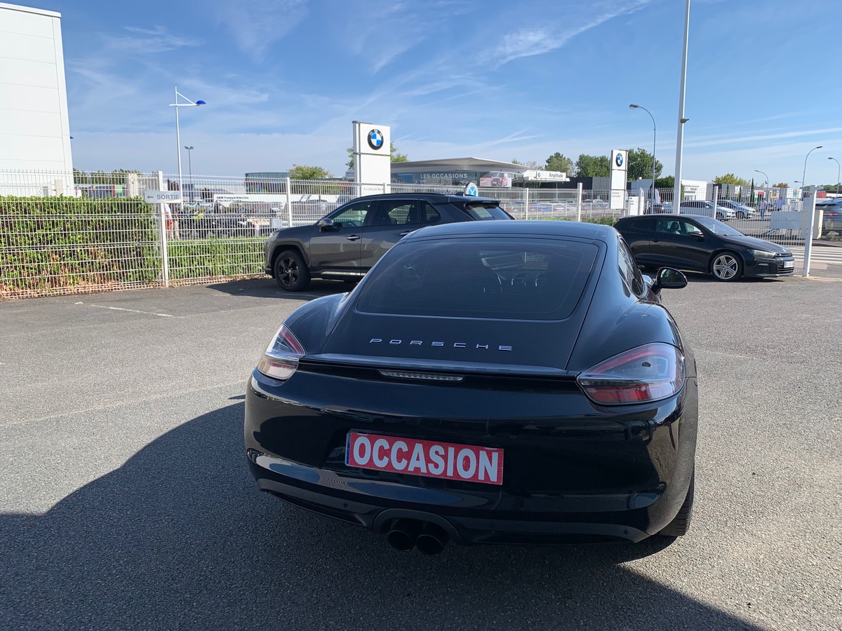 Porsche Cayman 981 | 275 ch | Jantes "911 Turbo" 20 pouces | Sièges chauffants | Assistance parking
