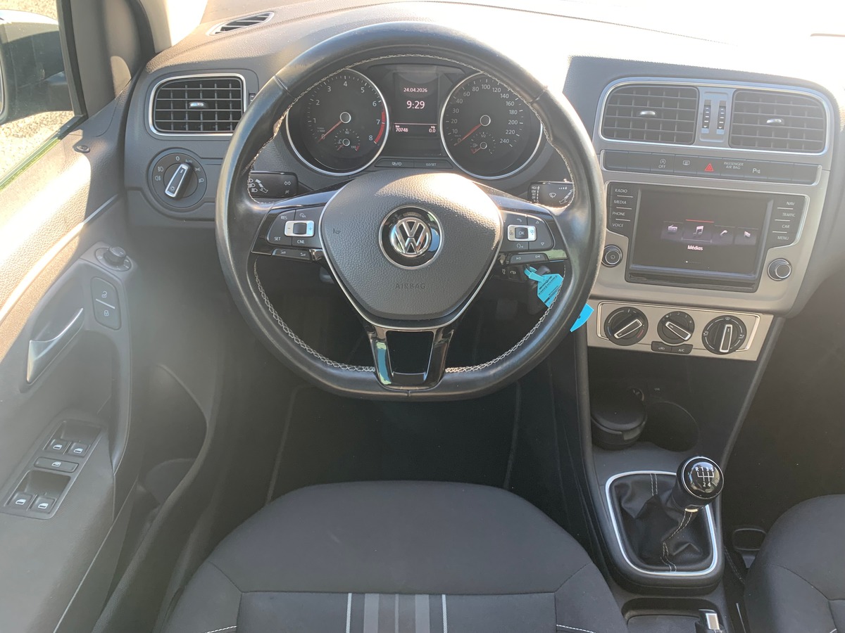 Volkswagen Polo 90 ch | Lounge | Mirror Link | Régulateur de vitesse | GPS | Radar avant et arriére