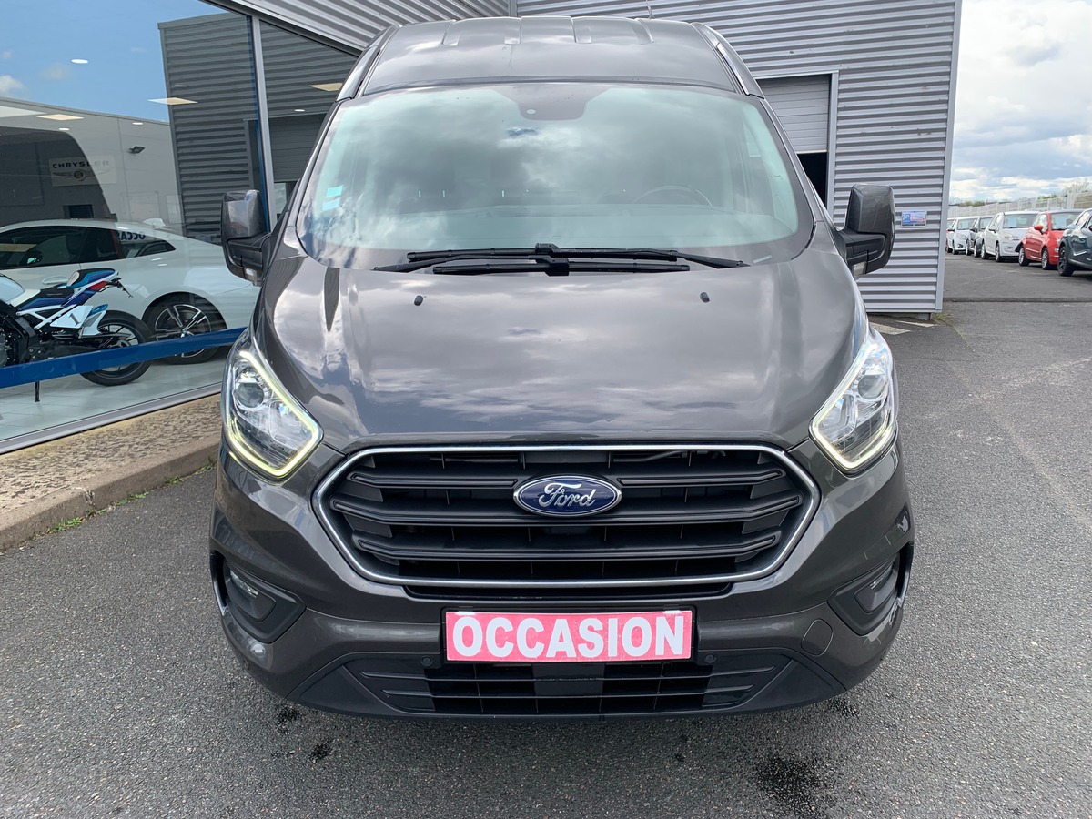 Ford Custom 130 chevaux | Trend business | L2H2 | Régulateur de vitesse | Apple car Play | 3 Places