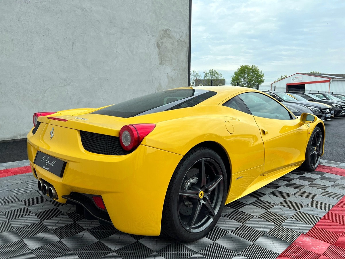 Ferrari 458 ITALIA V8 4.5 570 VOLANT LED / BAQUET