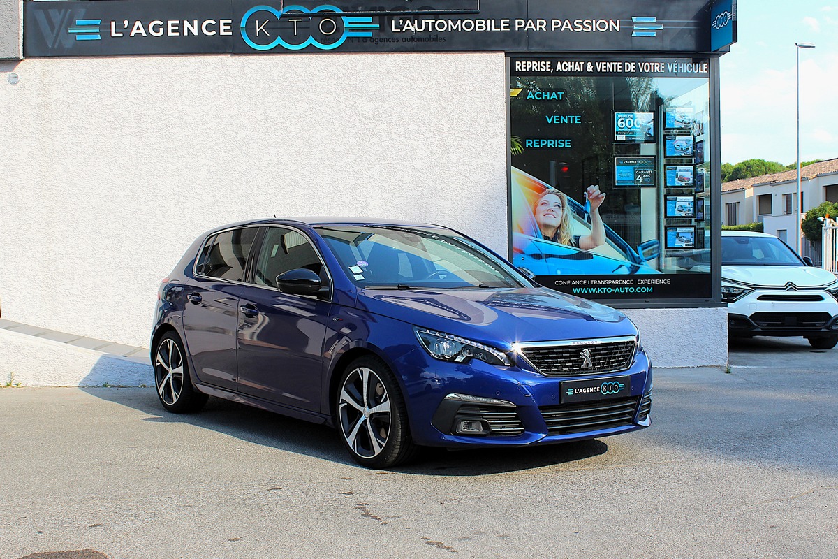 Peugeot 308 II (2) 1.6 THP 225 ch GT EAT8 - ENTRETIEN PEUGEOT + CARPLAY +