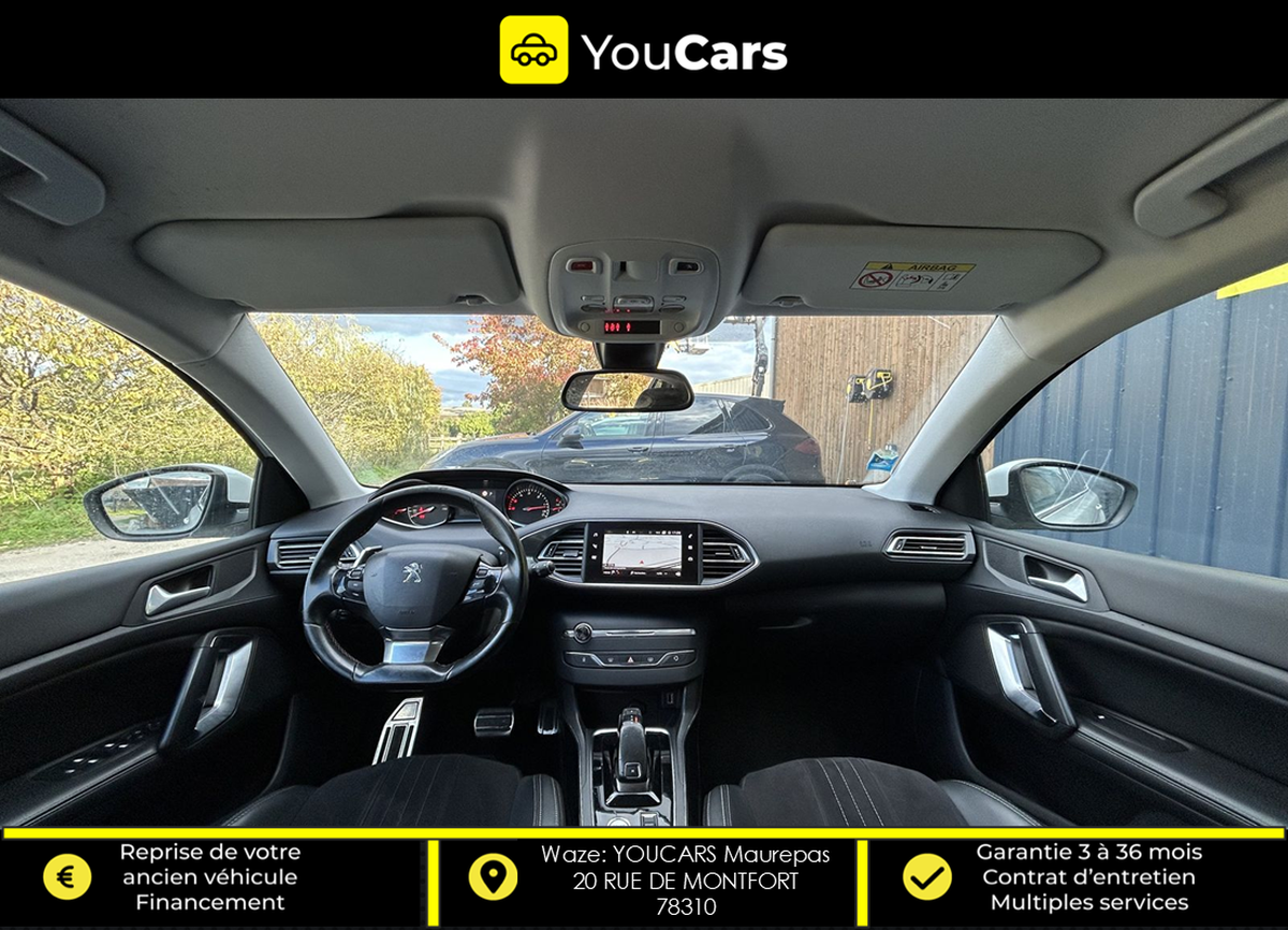 Peugeot 308 TECH EDITION Phase II 1.5 BlueHDi EAT8 130 cv BOITE AUTO - INTERIEUR SEMI CUIR