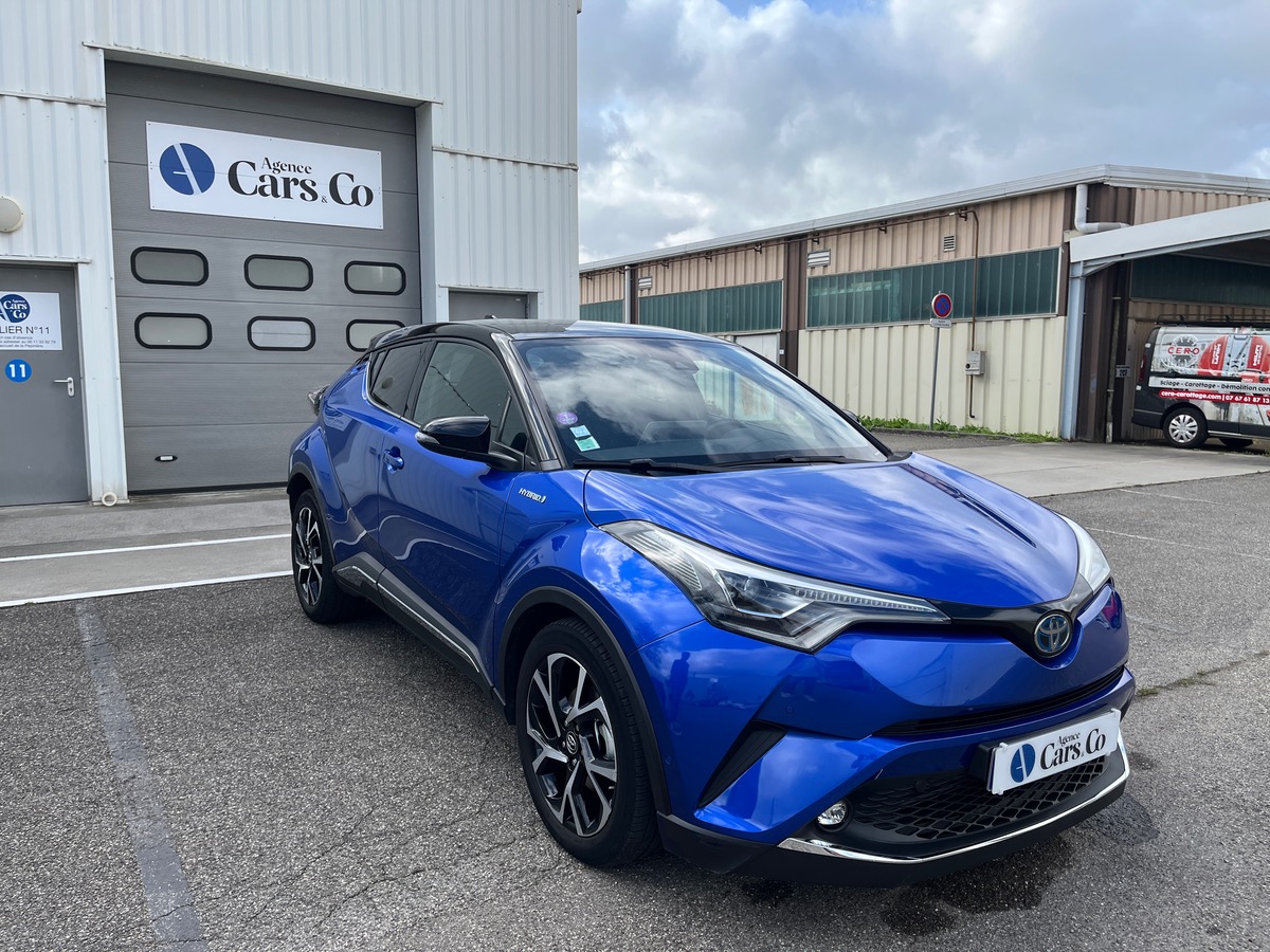 Toyota C HR 1.8 HYBRIDE 122ch COLLECTION, Cuir Alcantara, Sièges chauffants, Caméra de recul, JBL