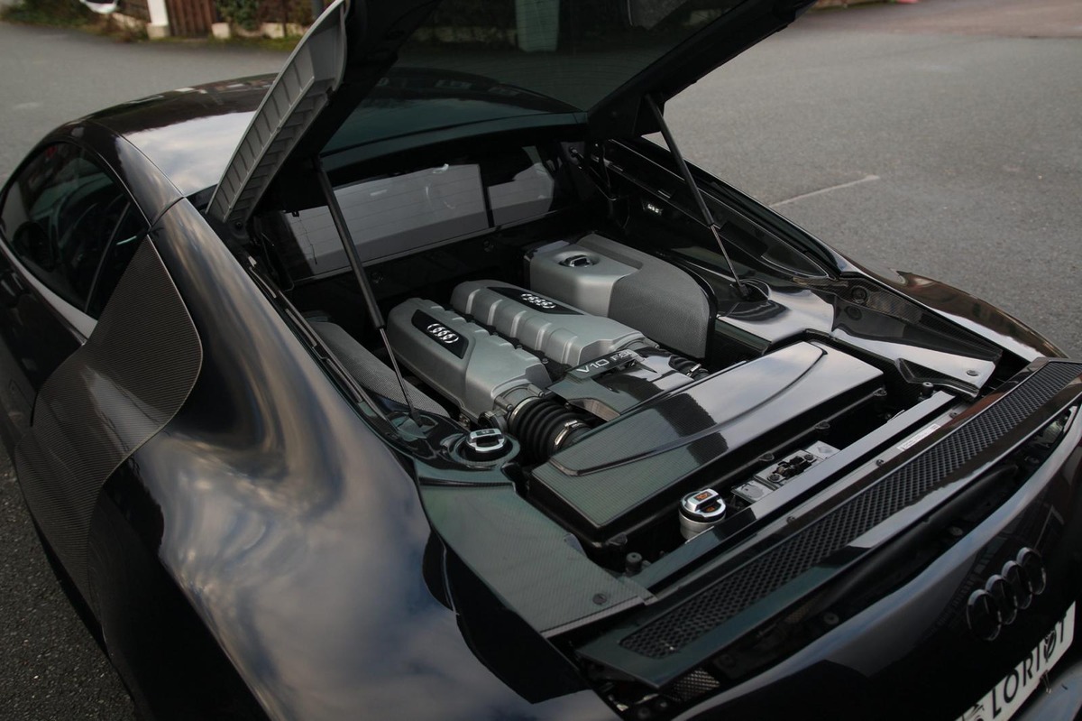 Audi R8 V10 5.2 FSi Quattro R-Tronic 525 cv Pack Carbone