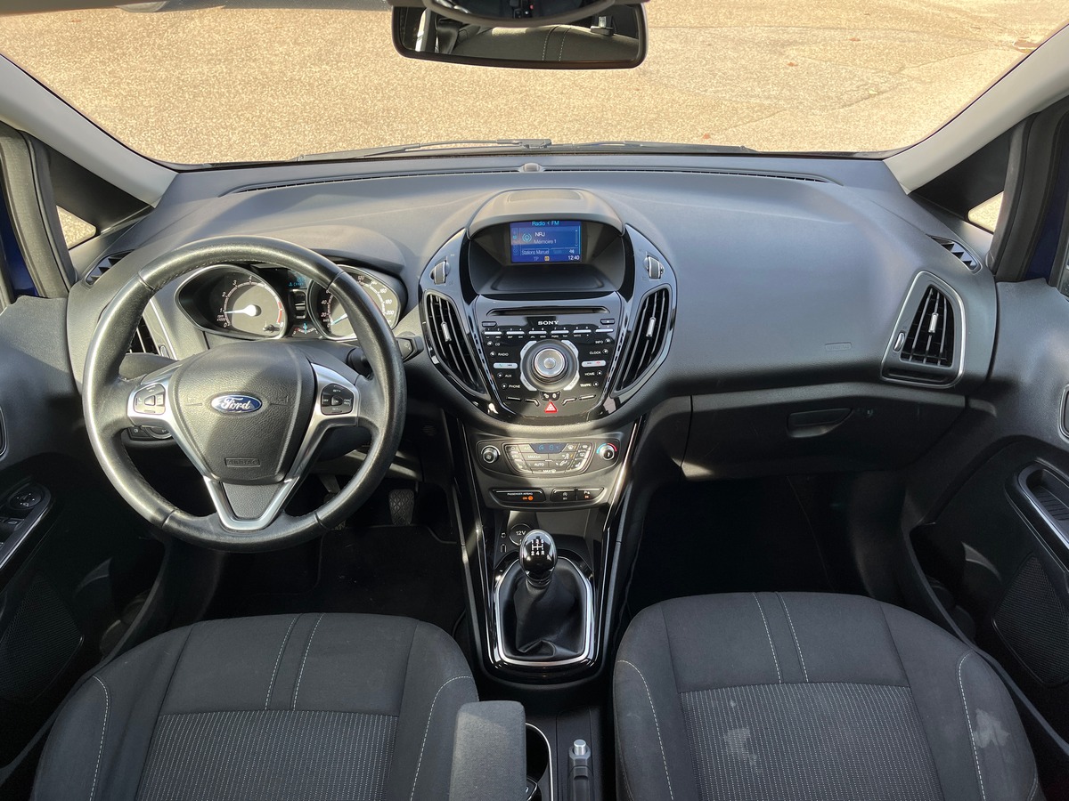 Ford BMAX 1.0 125ch TITANIUM, CAMERA, GPS, SIEGES CHAUFFANT, RADAR AVANT/ARRIERE