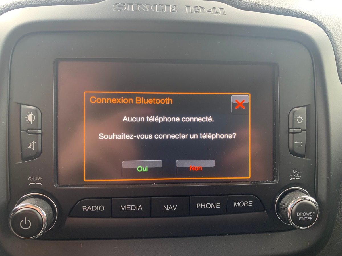 Jeep Renegade 120 chevaux | Régulateur de vitesse | Radar de recul | Bluetooth | Cuir | GPS