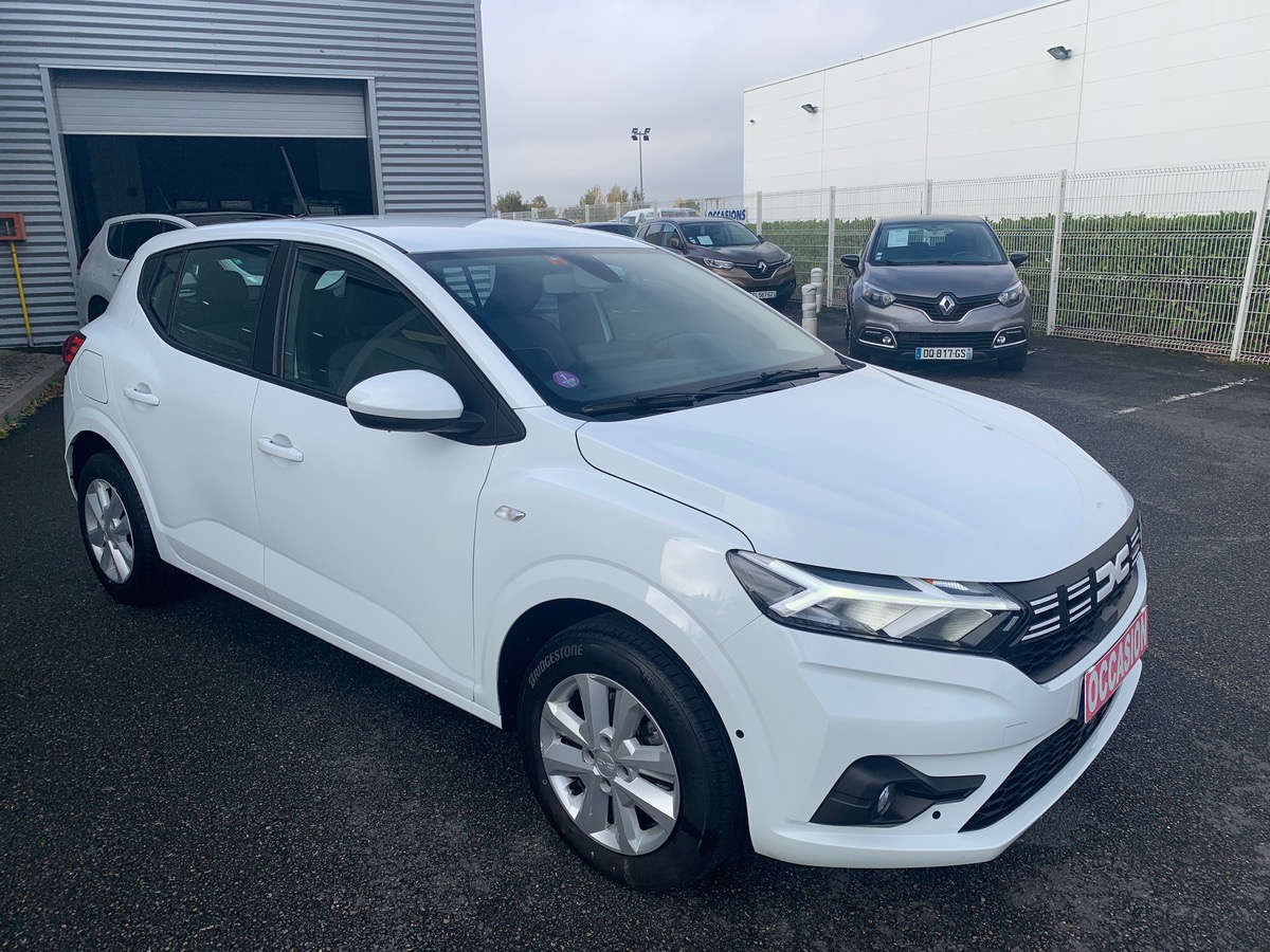 Dacia Sandero 100 | Bicarburation Essence Gpl | Expression | Pack City | Caméra recul
