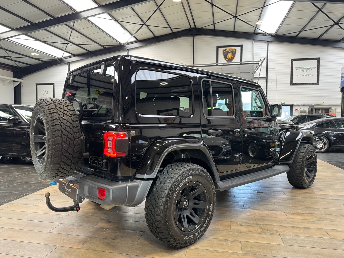 Jeep Wrangler 4XE 380CV UNLIMITED 4X4 OVERLAND JANTES RIDGE RUGGED 17°/CAM/ALPINE C