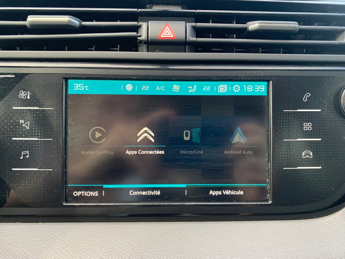 Citroën C4 SpaceTourer 120 chevaux | Live | Régulateur vitesse | Apple car Play Android auto | GPS