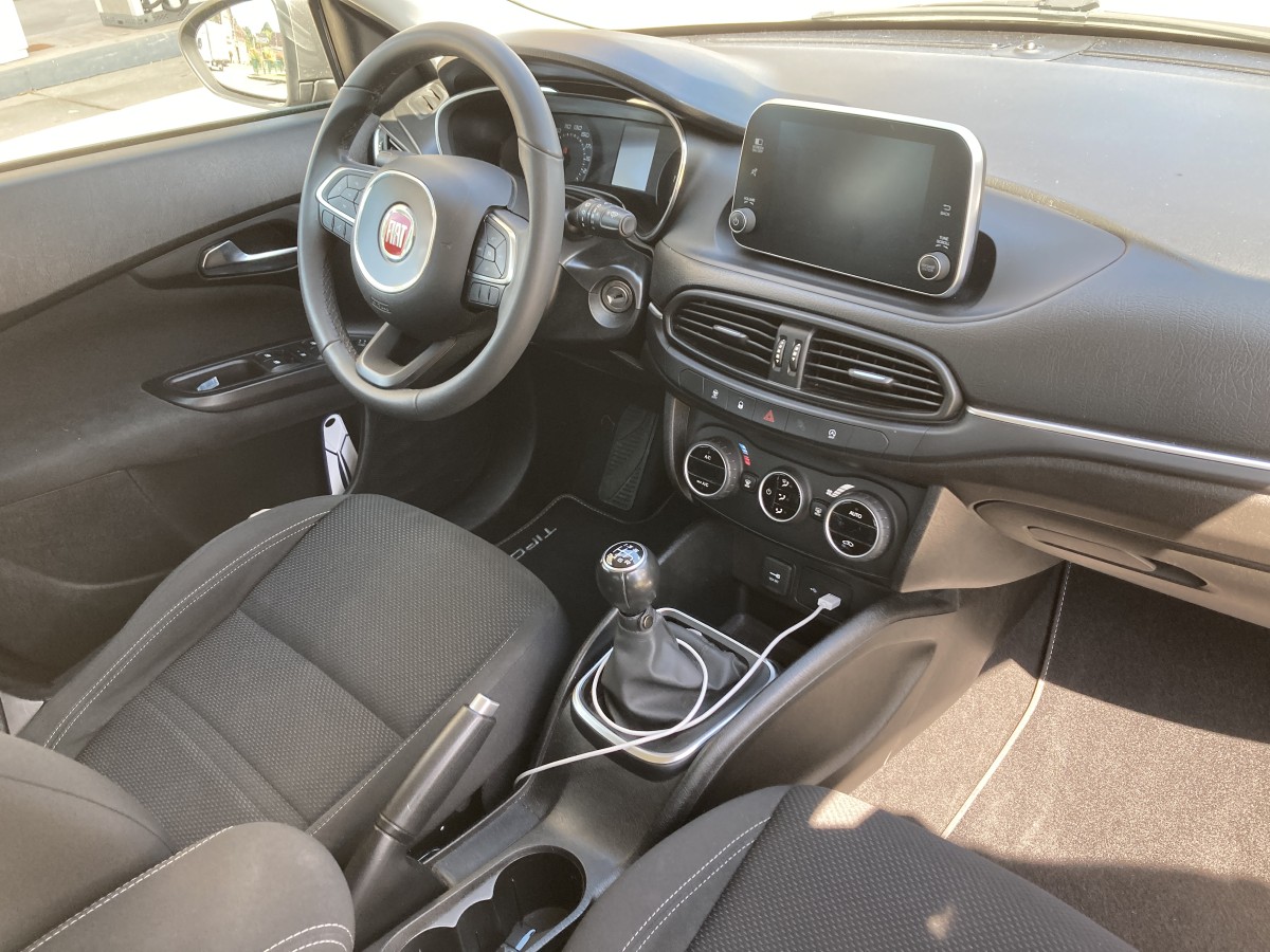 Fiat Tipo 95 ch | MY19 E6D | EASY | Caméra de recul | Régulateur vitesse | Apple Car Play