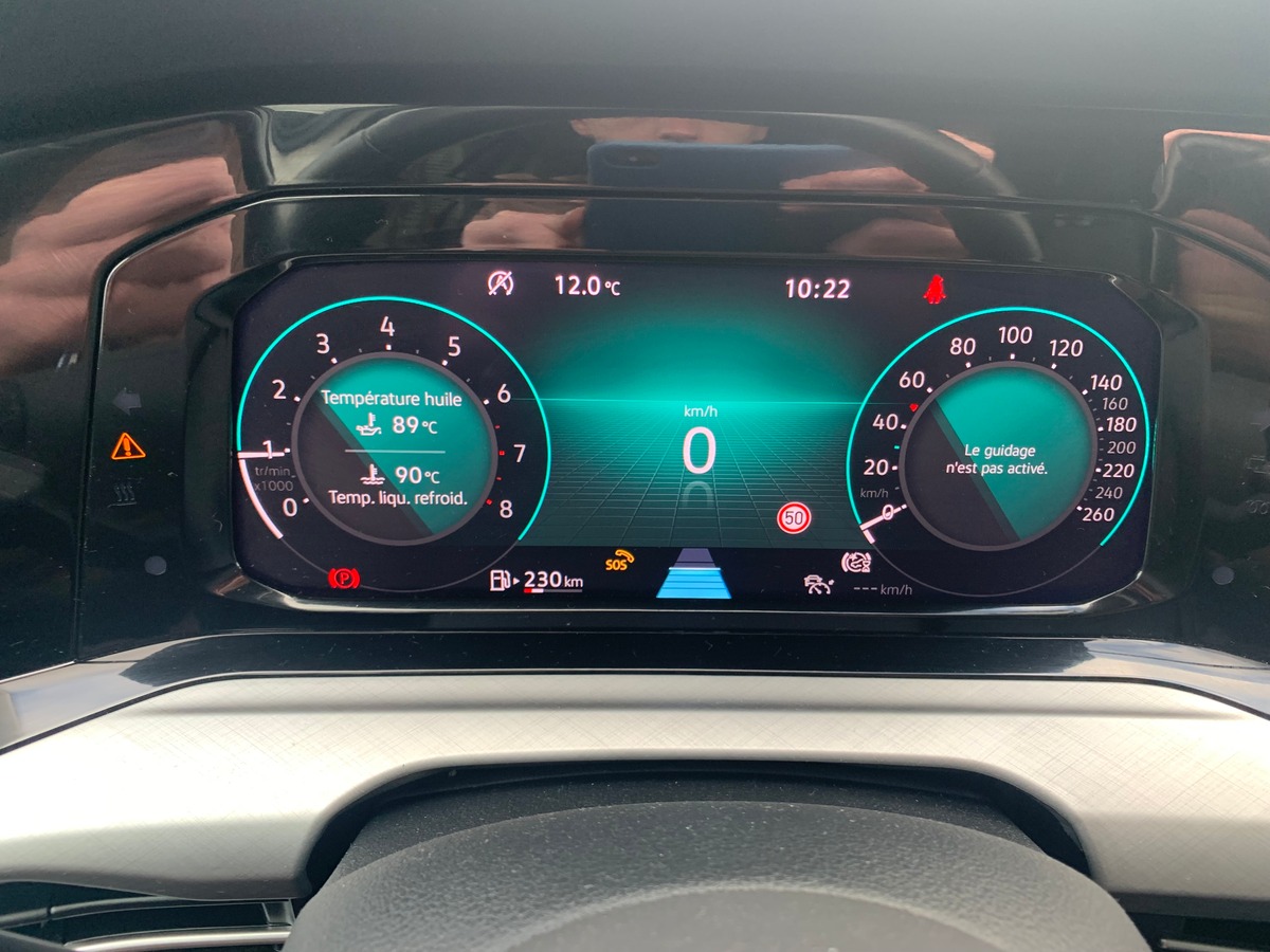 Volkswagen GOLF 8 130 ch | Stage 1 Ethanol | Apple car Play | Radar avant arriére | Siéges chauffant