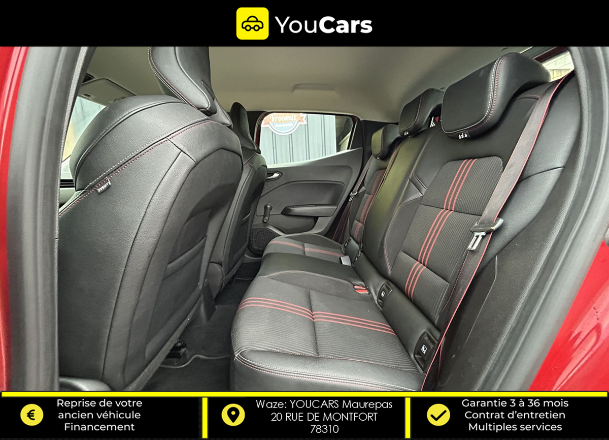RENAULT Clio V 5 1.0 TCe 90 cv ENTRETIEN RENAULT - SIEGES RS LINE - CARPLAY