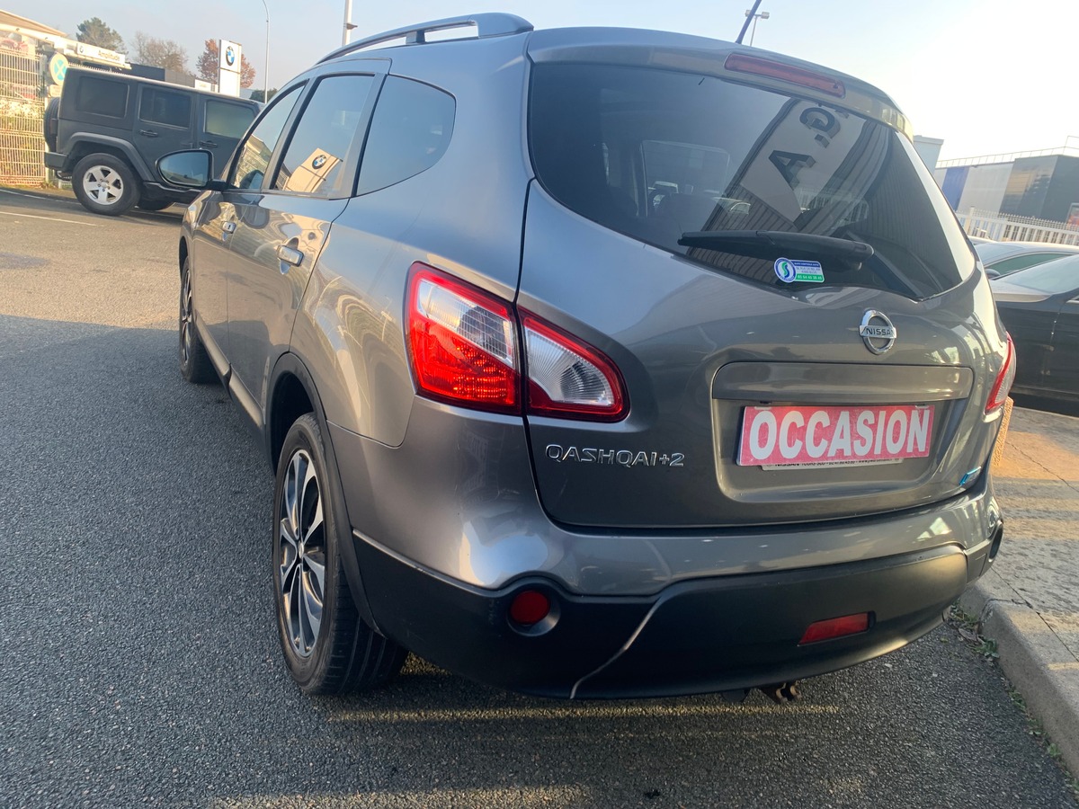 Nissan Qashqai+2 130 ch | 1.6 DCI | 7 Places | Toit Panoramique | GPS | Caméra de recul | Jantes 18'