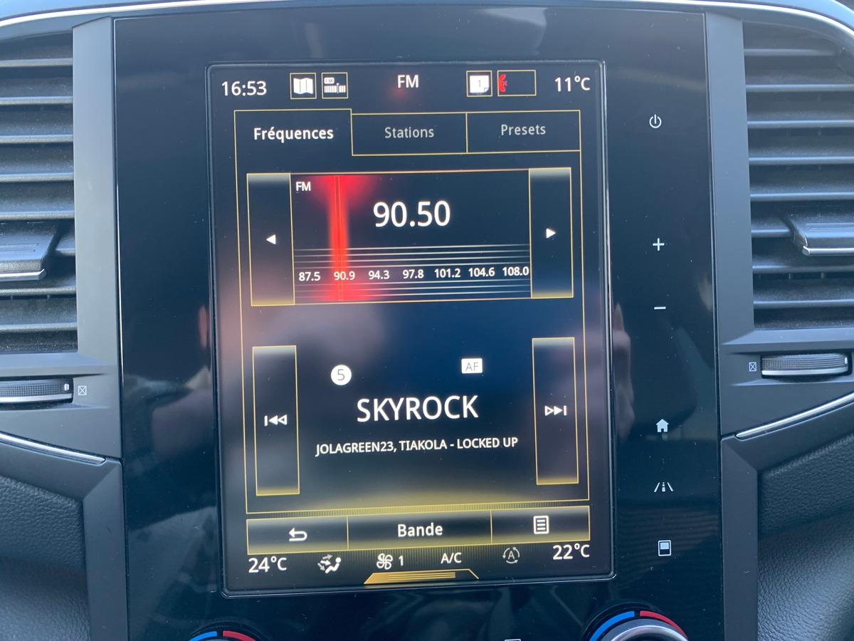 RENAULT Talisman 160 | Intens | Apple car play | Régulateur vitesse adaptatif | Radar avant arriére