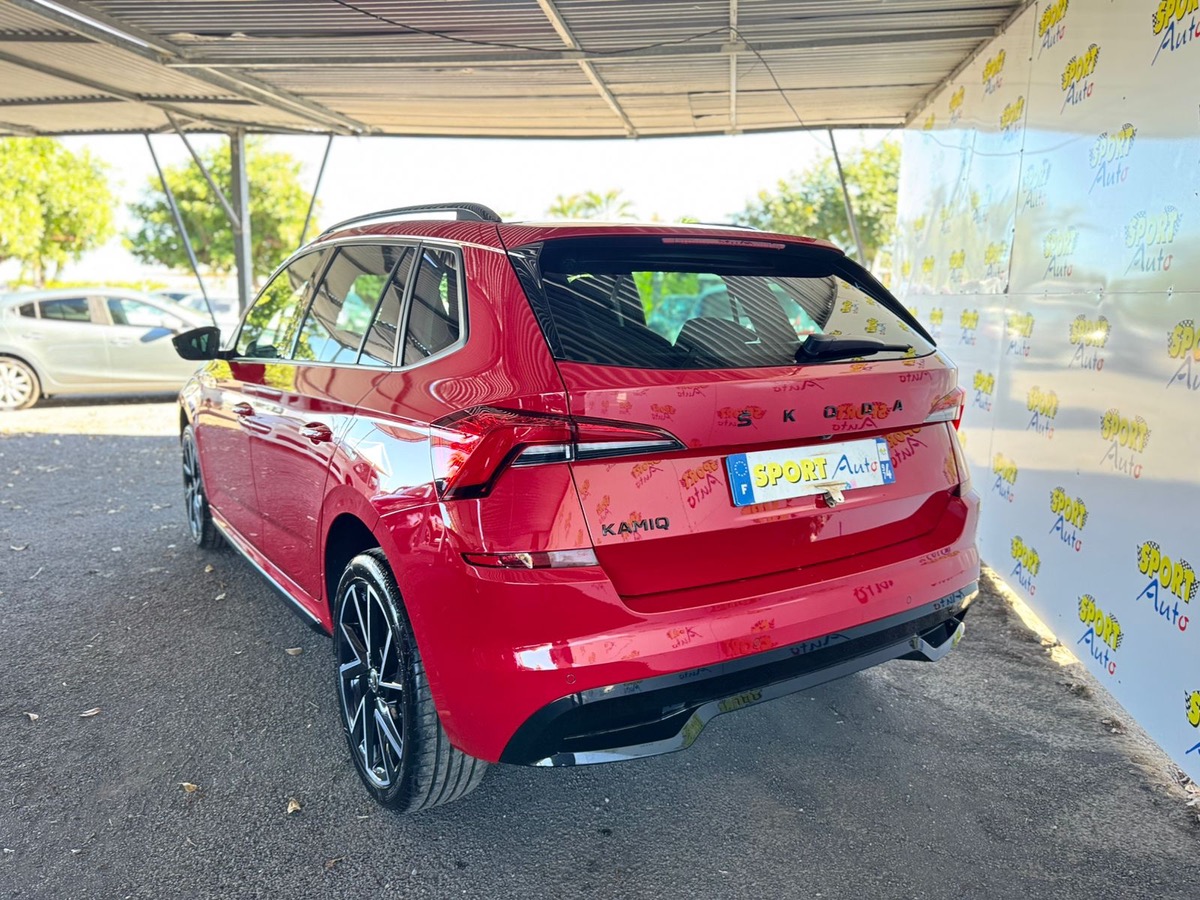 Skoda Kamiq 6100KM BOITE AUTOMATIQUE 1.5 tsi 150CH SPORT AUTO
