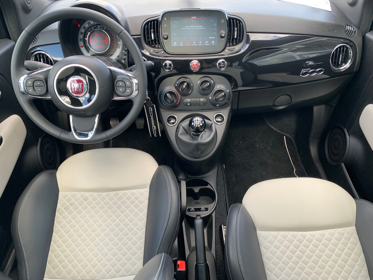 Fiat 500 70 chevaux | Dolcevita | Toit vitré | Régulateur de vitesse | Faible kilométrage