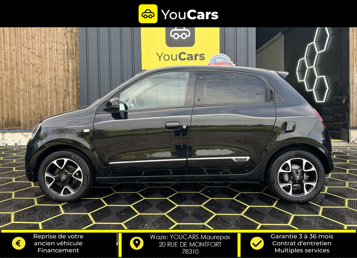 RENAULT Twingo INTENS Phase 2 1.0 SCe S&S 75 cv INTERIEUR SEMI CUIR - CARPLAY - RADAR DE RECUL