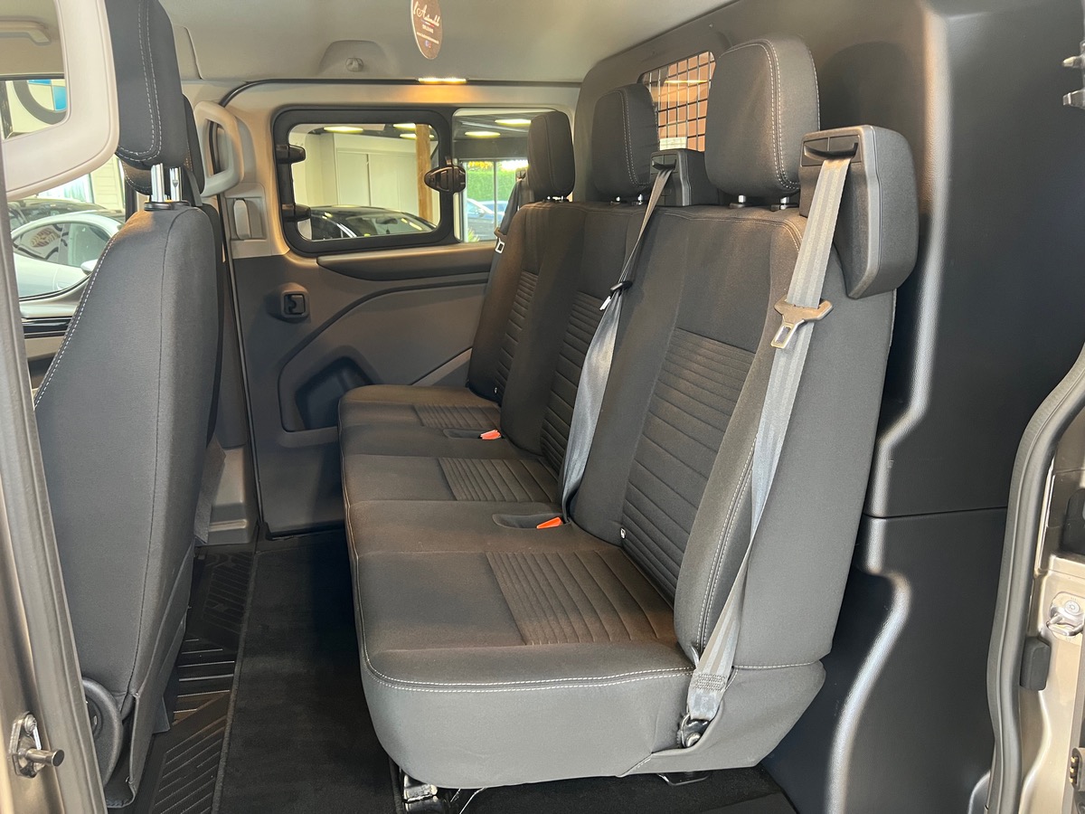 Ford Custom 6 places L1H1 Fourgon 2.0 EcoBlue 170 BVA6 + benne bois AR