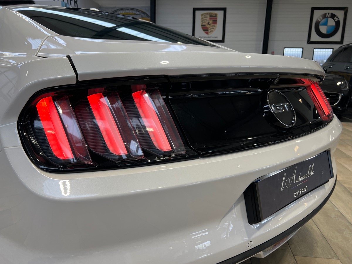 Ford Mustang VI FASTBACK 5.0 V8 421 GT BVA6 /ETHANOL/CARPLAY/ECHAPPEMENT INOX/