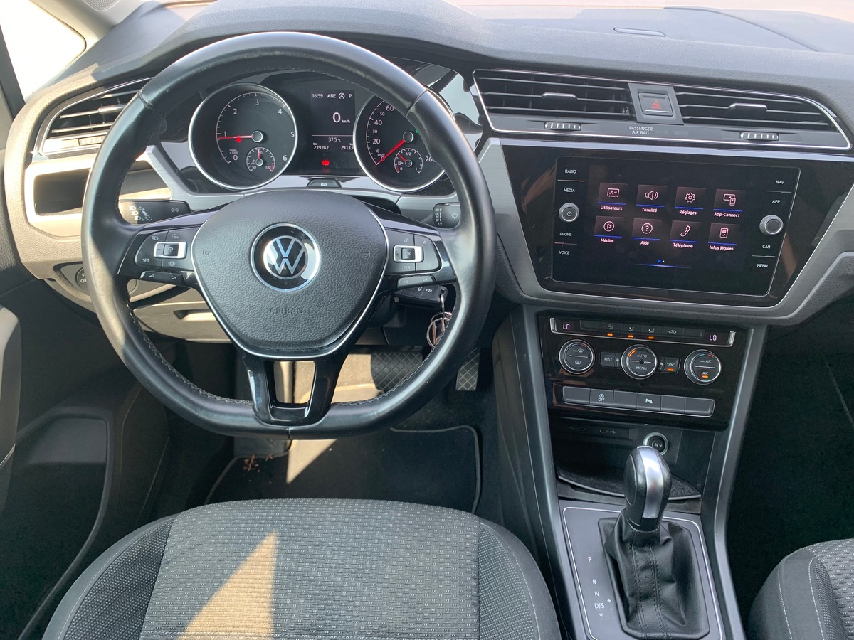 Volkswagen Touran 150 ch | Lounge business | Caméra de recul | Régulateur vitesse | Apple car Play
