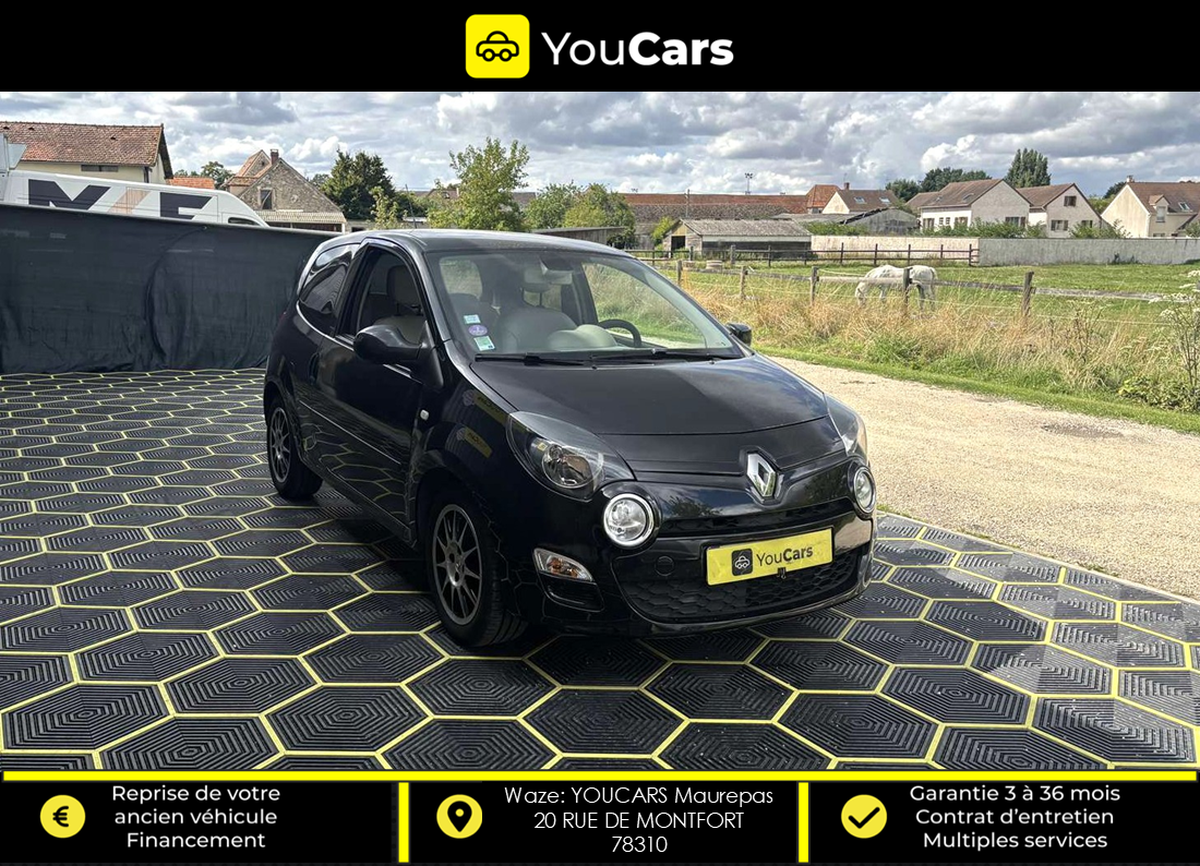 RENAULT Twingo 2 II Phase  1.2 i Quickshift 75 cv Boîte auto INITIALE PARIS