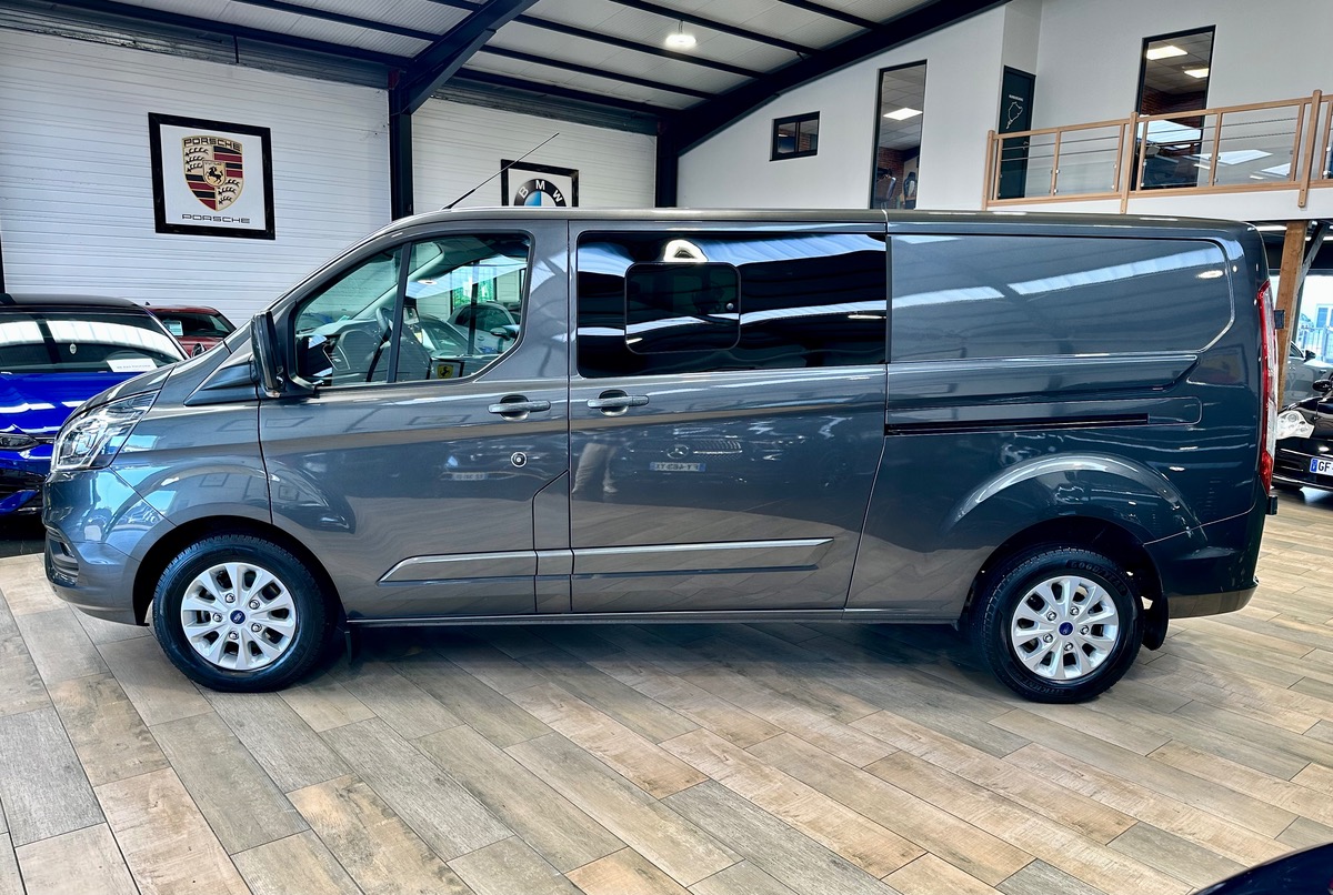 Ford Custom II (2) 320 L2H1 2.0 Ecoblue 170 Limited 6 Places BVA6 1ère Main TVA b