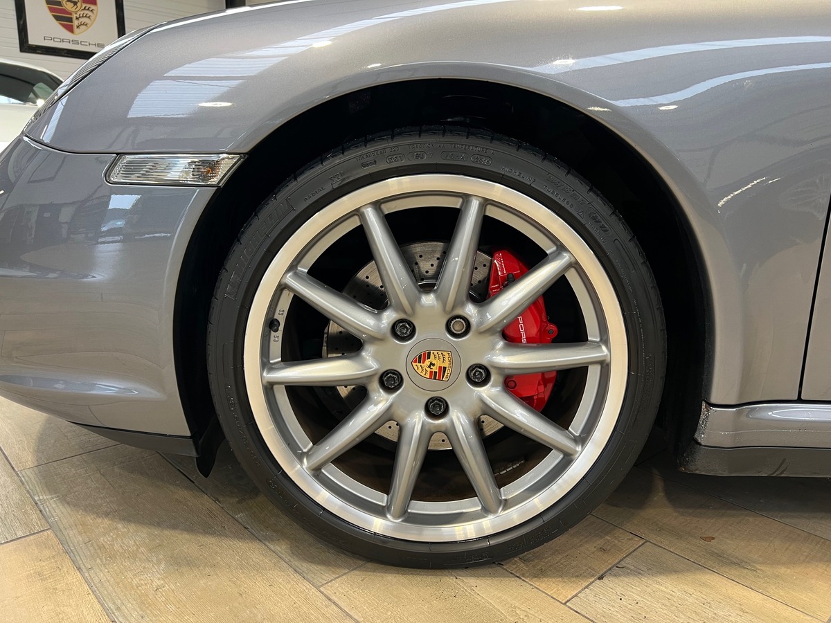 Porsche 911 997 COUPE CARRERA 4S 3.8 355 cv GRIS KERGUELEN/TO/CHRONO