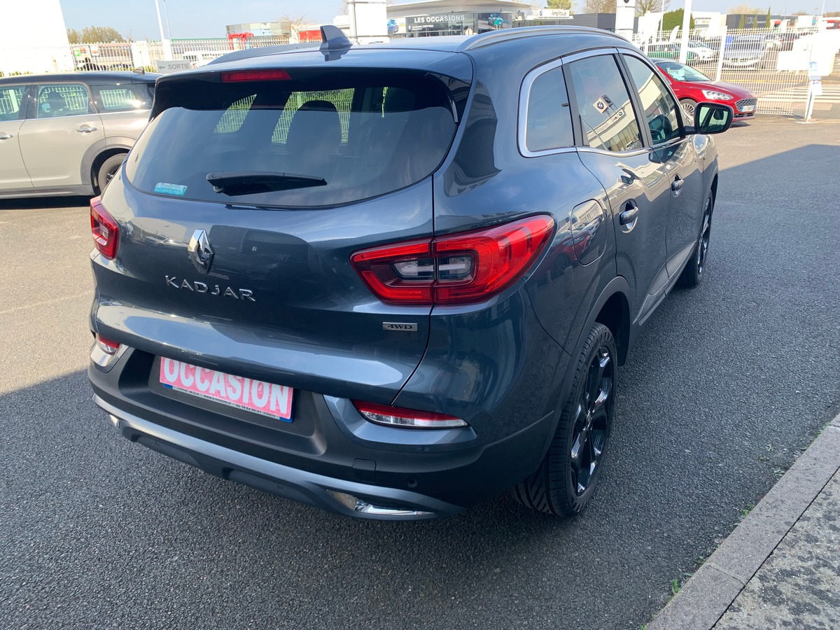 RENAULT Kadjar 150 ch | Black Edition SL | 4WD | Toit Panoramique | Caméra recul | Attelage | BOSE