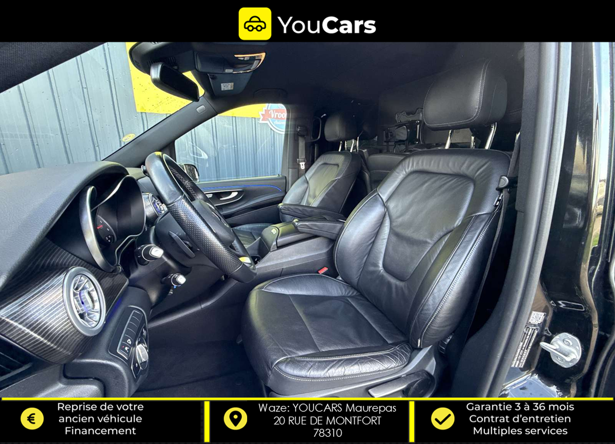 Mercedes-Benz Classe V Phase 2 300 1.9 CDI 16V 4MATIC 9G-TRONIC 237 cv FULL OPTIONS / TELEVISION