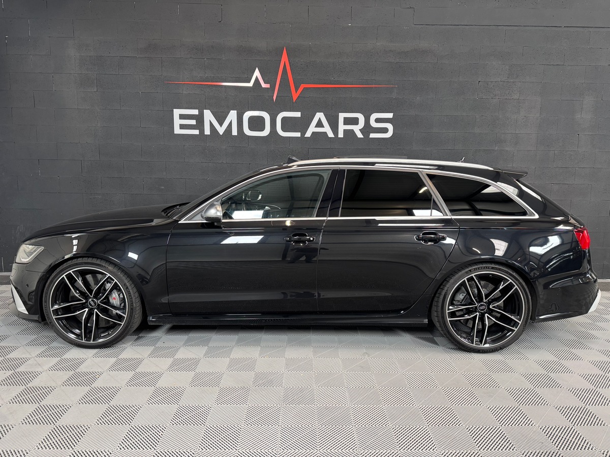 Audi RS6 AVANT C7 4.0 V8 TFSI 560CH QUATTRO - FREINS CÉRAMIQUE - ORIGINE FRANCE
