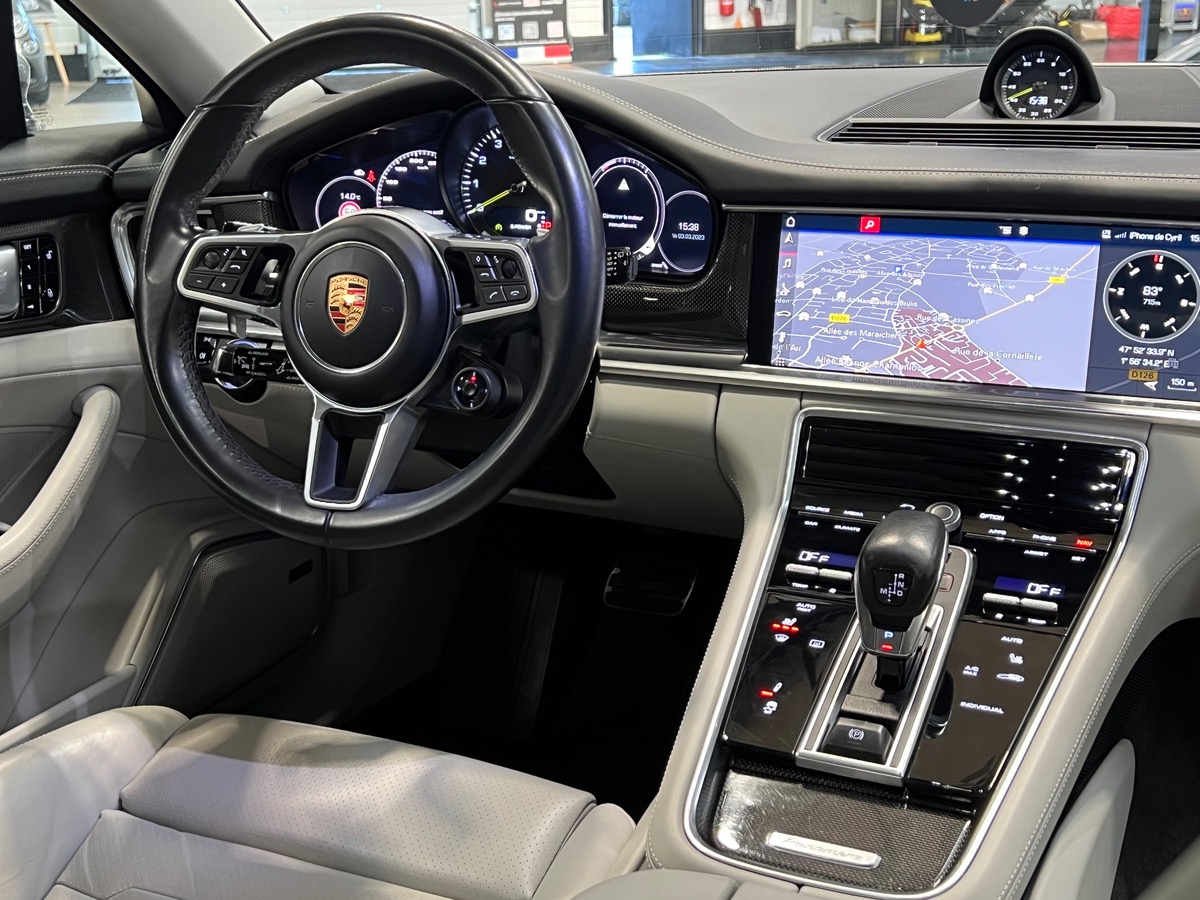 Porsche Panamera SPORT TURISMO HYBRID 462CV fr - 40.000 EUROS OPTIONS - CARBONE  PDLS+